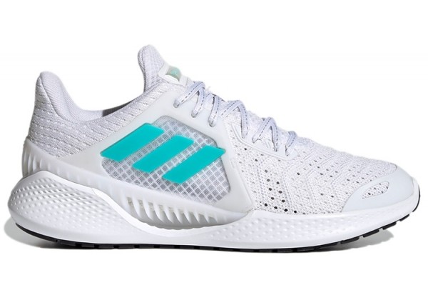 Кроссовки Adidas Climacool белые с бирюзовым